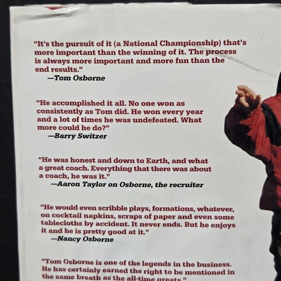 A Salute to Nebraskas Tom Osborne: A 25-Year History - Hardcover - Picture 5 of 16